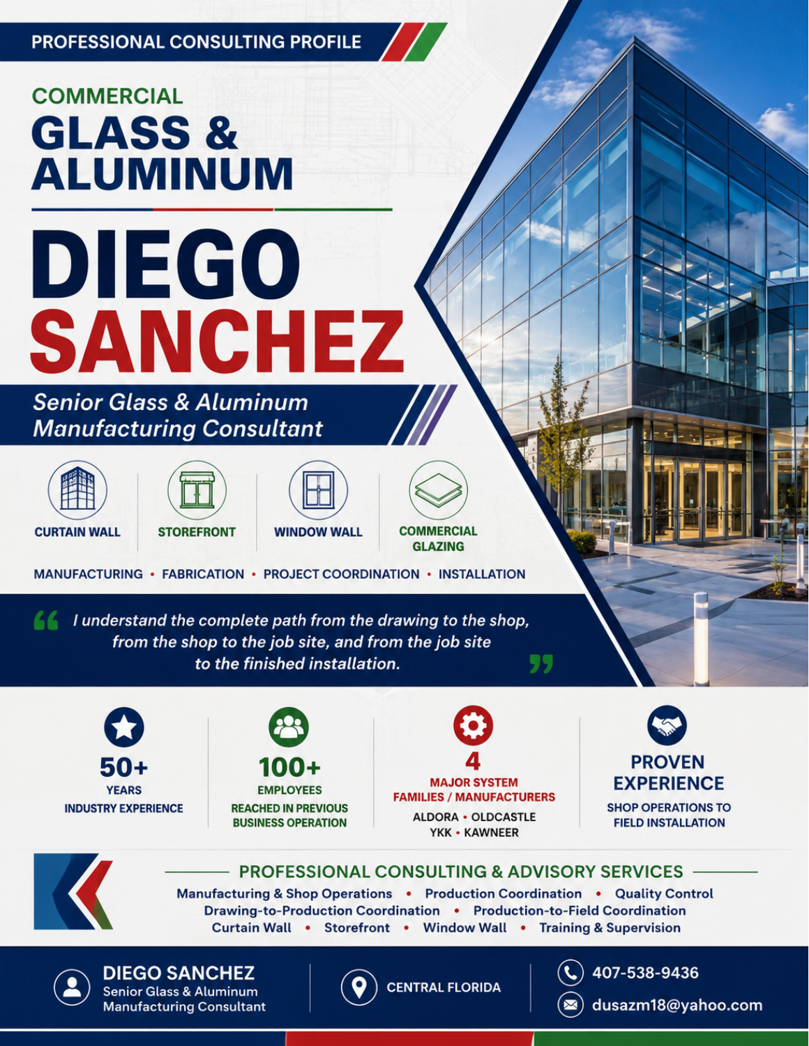 Original Diego Sanchez Professional Consulting Profile cover